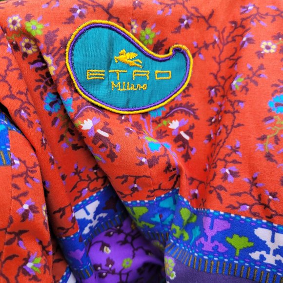 ETRO Milano cotton jacket sz 48 - Picture 2 of 4